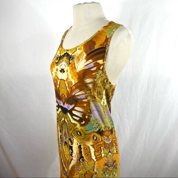 ALEXANDER McQUEEN Spring 2010 Plato's Atlantis Moth Camouflage Tank Dress Sz 44 - Picture 14 of 16